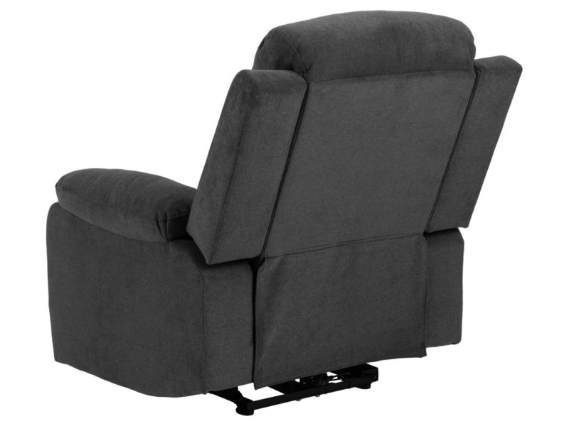 Fotel rozkładany Vansbro szary ciemny - ACTONA